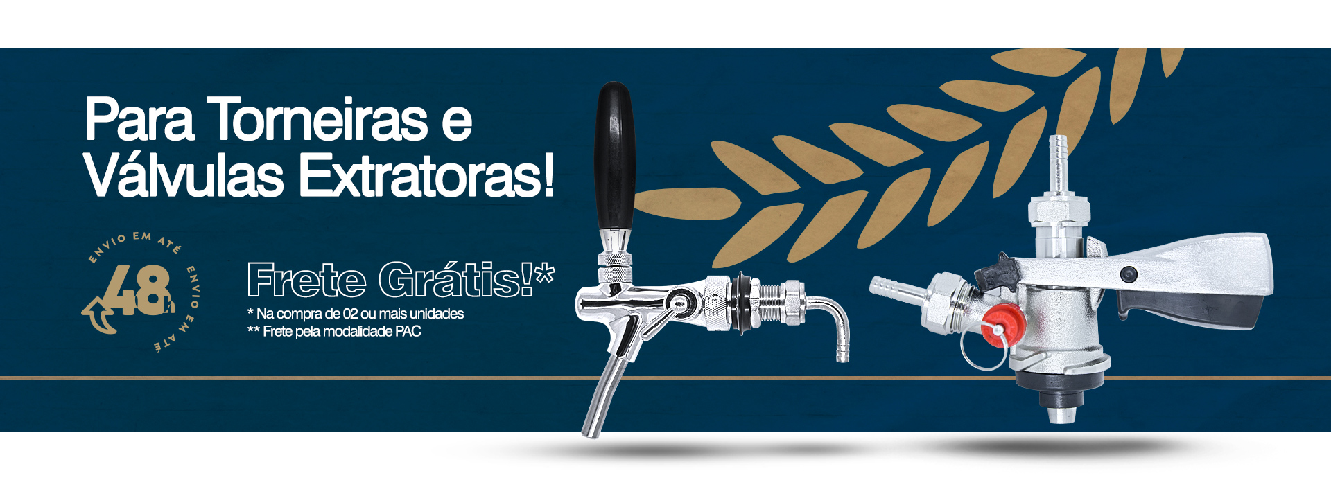 torneiras e extratoras